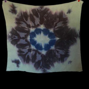 Flower Tie-Dye Swaddle || Upcycled ♻️